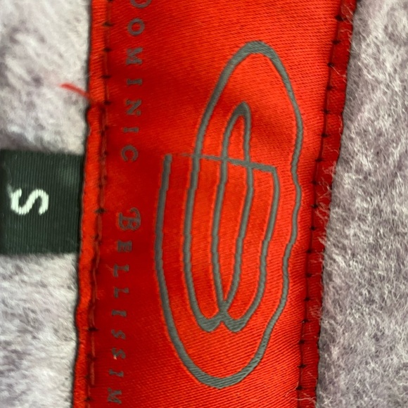 Dominic Bellissimo Lilac Shearling Coat PREOWNED size -S - Picture 7 of 9